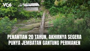 Penantian 20 Tahun, Akhirnya Warga Desa Nglembu Boyolali Segera Punya Jembatan Gantung Permanen