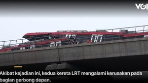 VIDEO: Mengejutkan, Ini Kesaksian Warga Saat Terjadi Tabrakan Dua LRT
