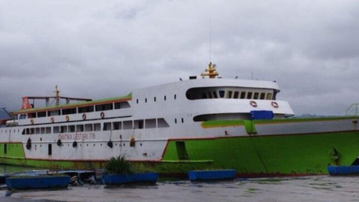 Sudah Berlayar Sampai Maluku, KM Cantika Lestari Alami Gangguan Mesin Balik Dermaga