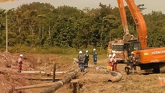 石油タンク火災事件の調査はまだ進行中であり、ジャブンCAでの石油とガスの生産は継続されています
