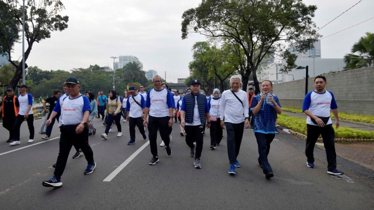 Promosikan Perdagangan Komoditi Berjangka, Mendag Zulhas Gelar Jalan Santai