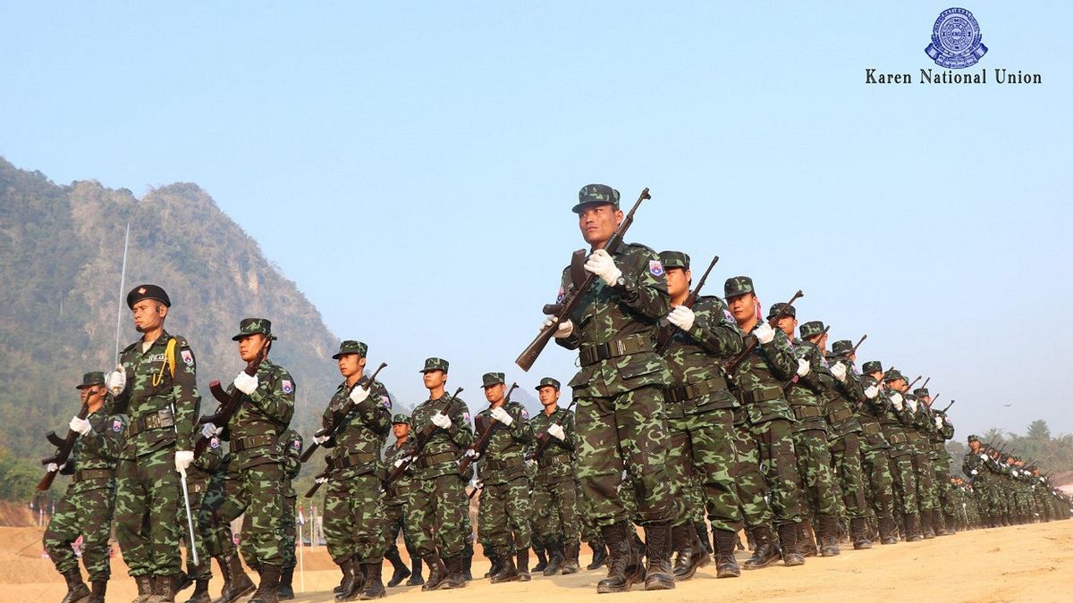 Issues An Ultimatum, KNU Firmly Asks The Military Regime's Accomplices To Leave The Karen Territory