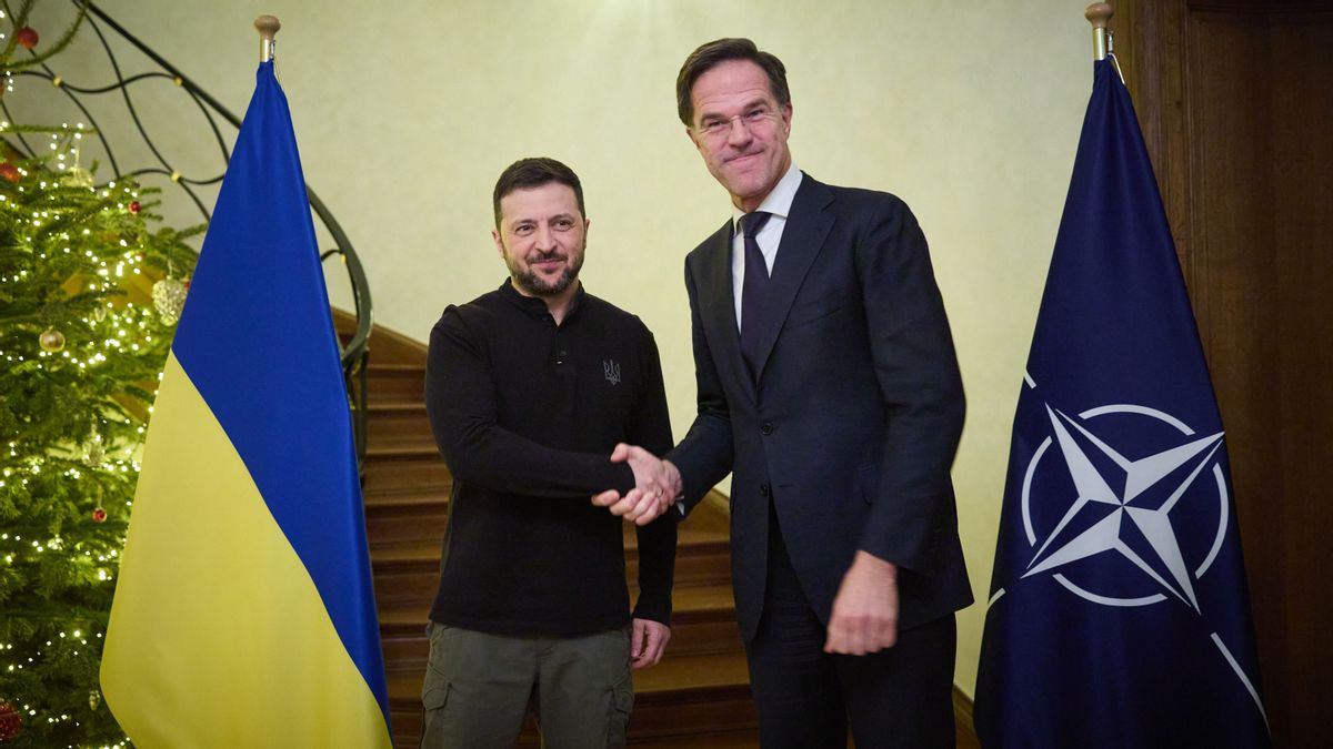 President Zelensky Discusses Support To Security Guarantees Ukraine With NATO Secretary General And European Leaders