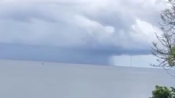 Fenomena Waterspout Muncul di Perairan Buleleng-Bali, BMKG: Waspada 