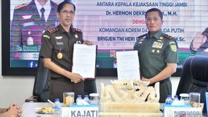 Implement The Presidential Decree, 50 TNI Personnel Will Be Distributed At The Jambi Prosecutor's Building For Security