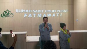 Selesai Jalani Tes Kesehatan di RS Fatmawati, Luluk-Lukmanul Bakal Daftar ke KPU Jatim Besok