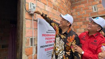 2.412 Residents Of South Sumatra Received Electricity New Installation Assistance