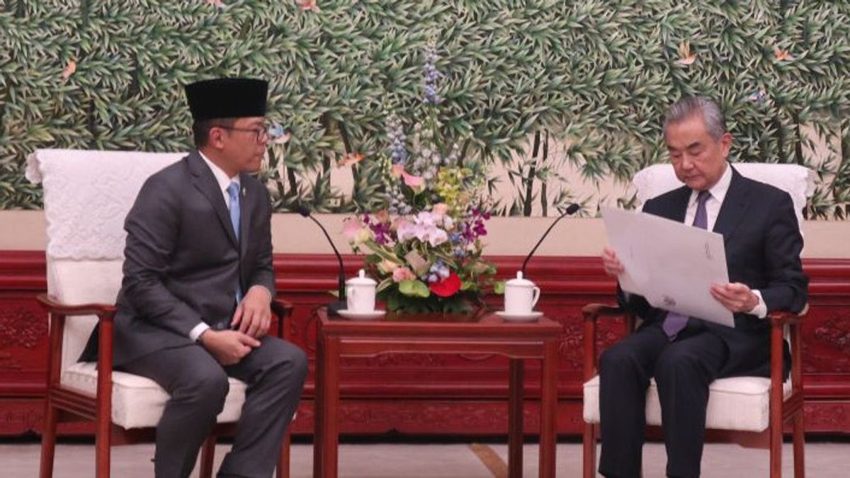 aryo Sugiono a soumis une lettre et une demande d'excuses de Prabowo Subianto au gouvernement chinois