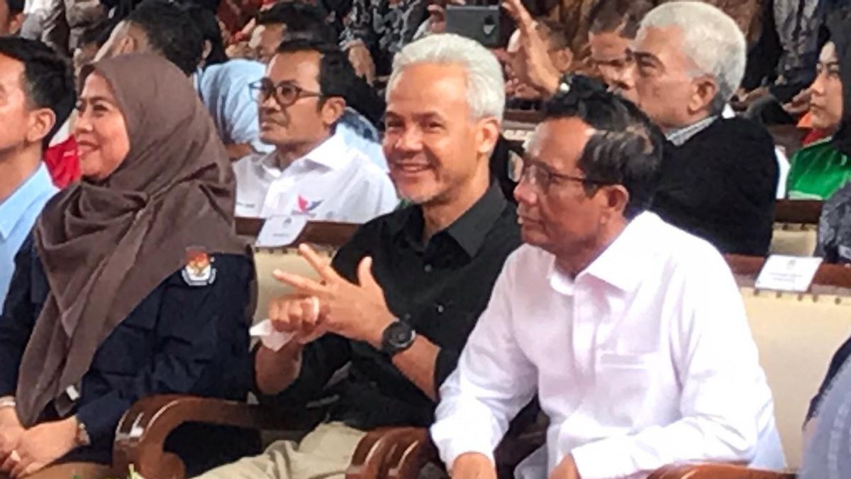 Le congé de campagne Mahfud n’est pas autorisé par Jokowi, Ganjar: J’appelle M. Pratikno