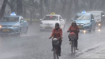 Mercredi 31 janvier, Attendez à Jakarta pour qu’il pleuve toute la journée