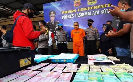 Polisi Ungkap Kasus Uang Palsu di Tasikmalaya, Duit Rp500 Ribu Dijual Rp100 ribu