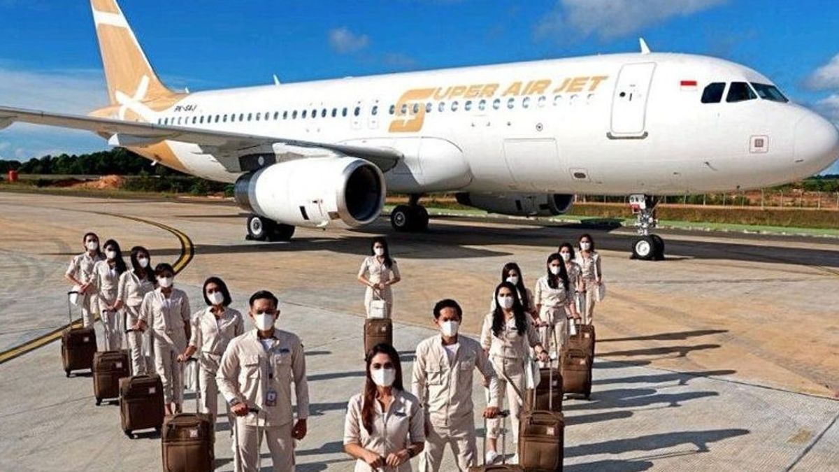 ジャカルタ・ランプン便を1日1回運航するコングロマリット・ルスディ・キラーナが所有する航空会社、スーパーエアジェットからの良いニュース