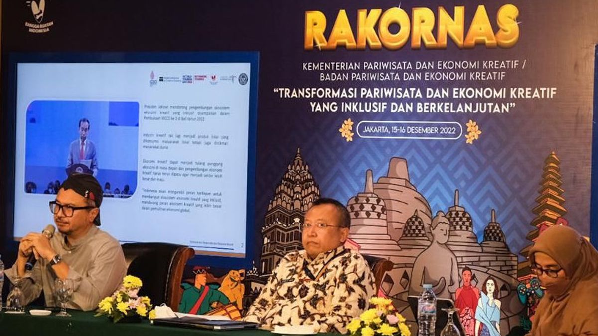 وزارة السياحة والاقتصاد الإبداعي: حقوق الملكية الفكرية هي جوهر تقدم قطاع الاقتصاد الإبداعي في إندونيسيا
