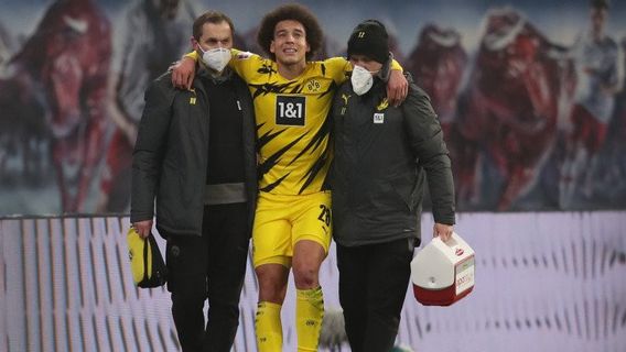 Axel Witsel Terancam Akhiri Musim Lebih Awal karena Robek Tendon Achilles