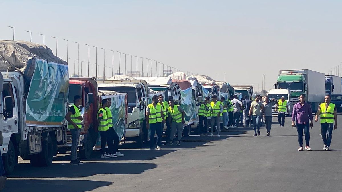 人道主义援助加沙停留在边境,世卫组织负责人:每一秒都在等待我们丧生