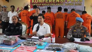 Polisi di Bali Temukan Modus Baru Edarkan Paket Sabu Dicor Semen