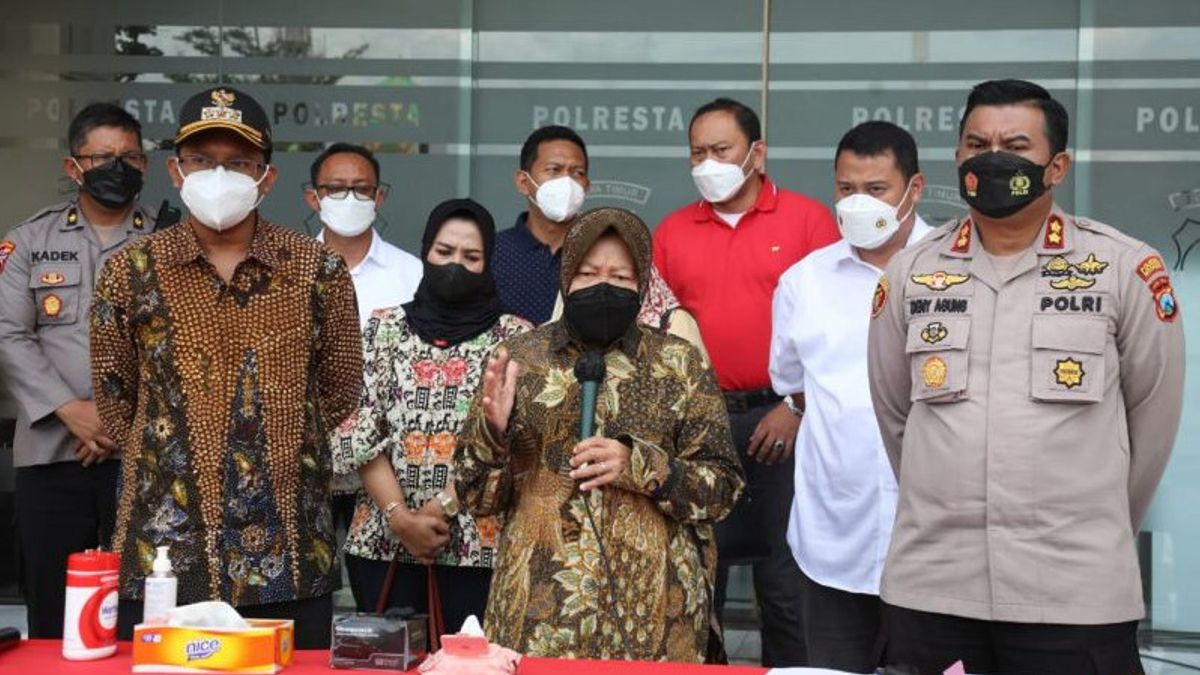 Social Minister Risma Asks Perpetrators Of Child Abuse And Sexual Abuse In Sidoarjo To Be Severely Punished