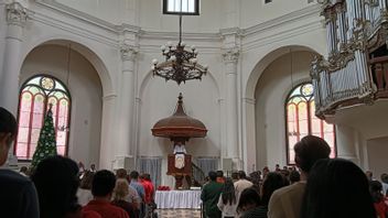 Après avoir été revitalisé, le culte a célébré la messe de Noël à l'église Blenduk Semarang
