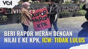 VIDEO: Beri Rapor Merah dengan Nilai E ke KPK, ICW: Tidak Lulus