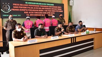 Involved In Corruption In Procurement Of Duck Livestock Of Rp. 8.8 Billion, Southeast Aceh Prosecutor's Office Detains 4 Suspects