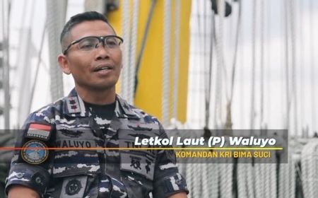 Perjalanan Komandan KRI Bima Suci Letkol Laut Waluyo Berawal dari Kuli Bangunan