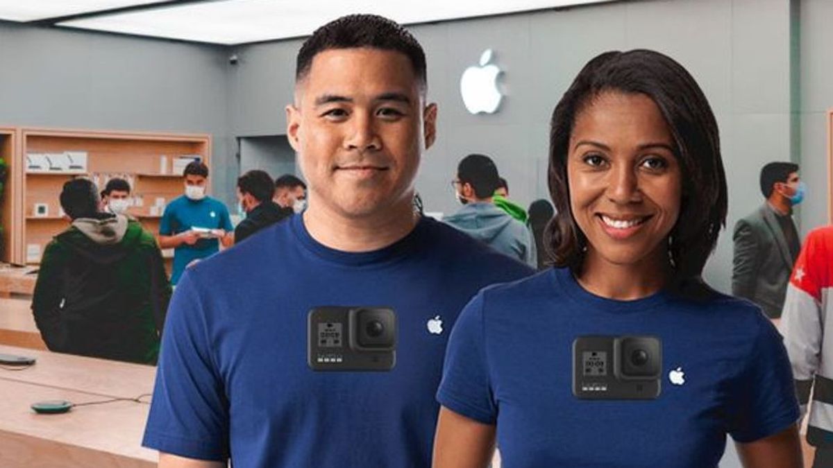 Info Teknologi: Atasi Kebocoran, Apple Wajibkan Karyawannya Pakai Kamera Badan