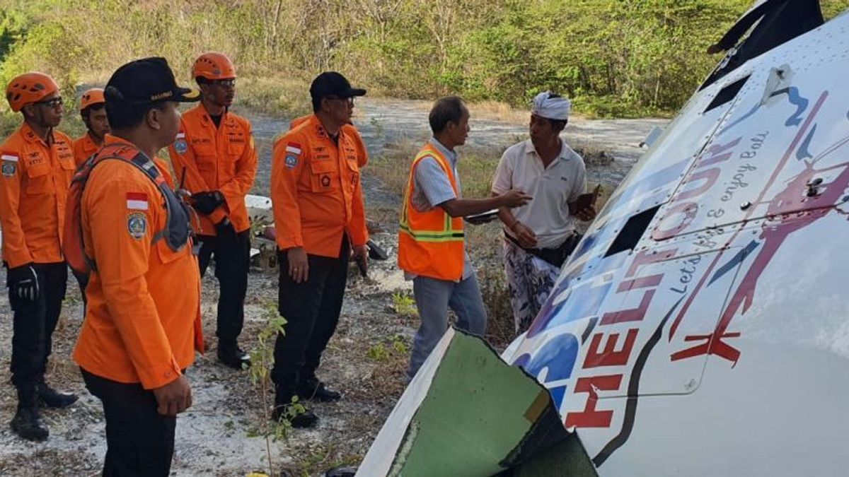 Ministry Of Transportation: Helicopters Fall In Bali Due To Being Wrapped In Kites