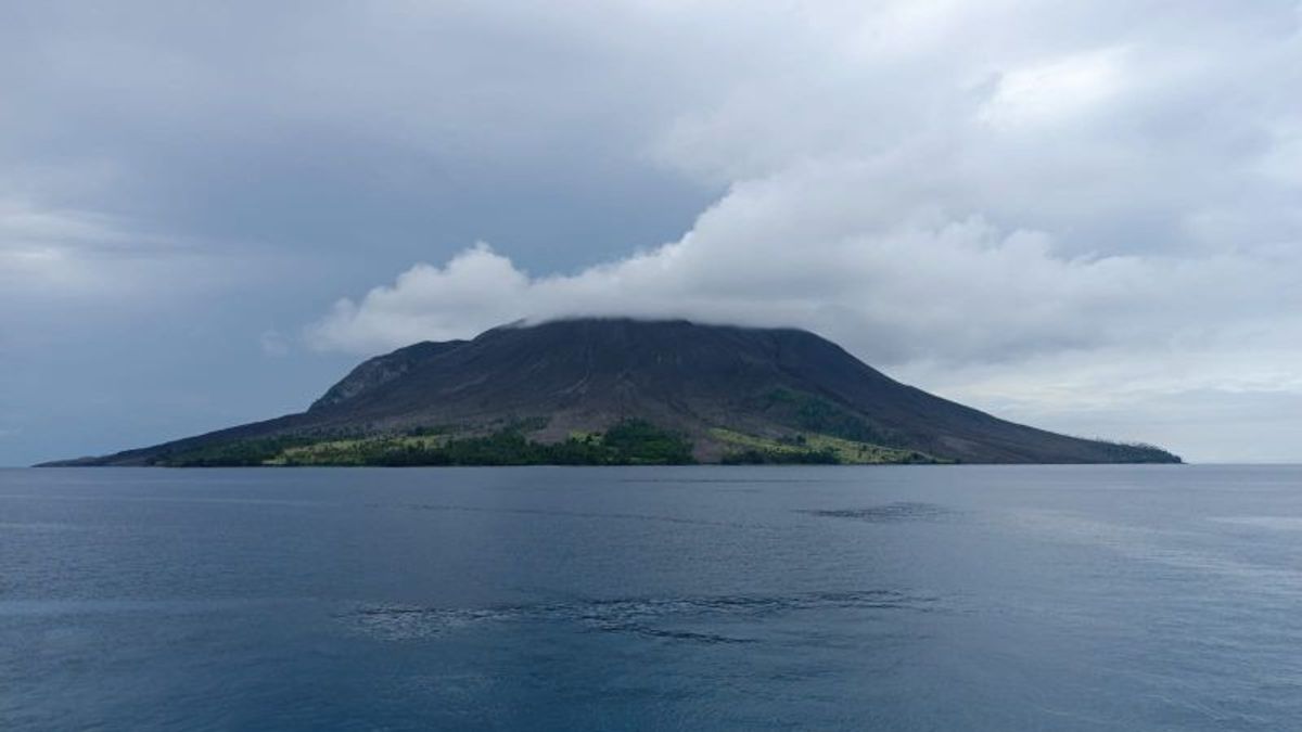 地质局邀请居民遵守Radius Bahaya Gunung Ruang Sulut