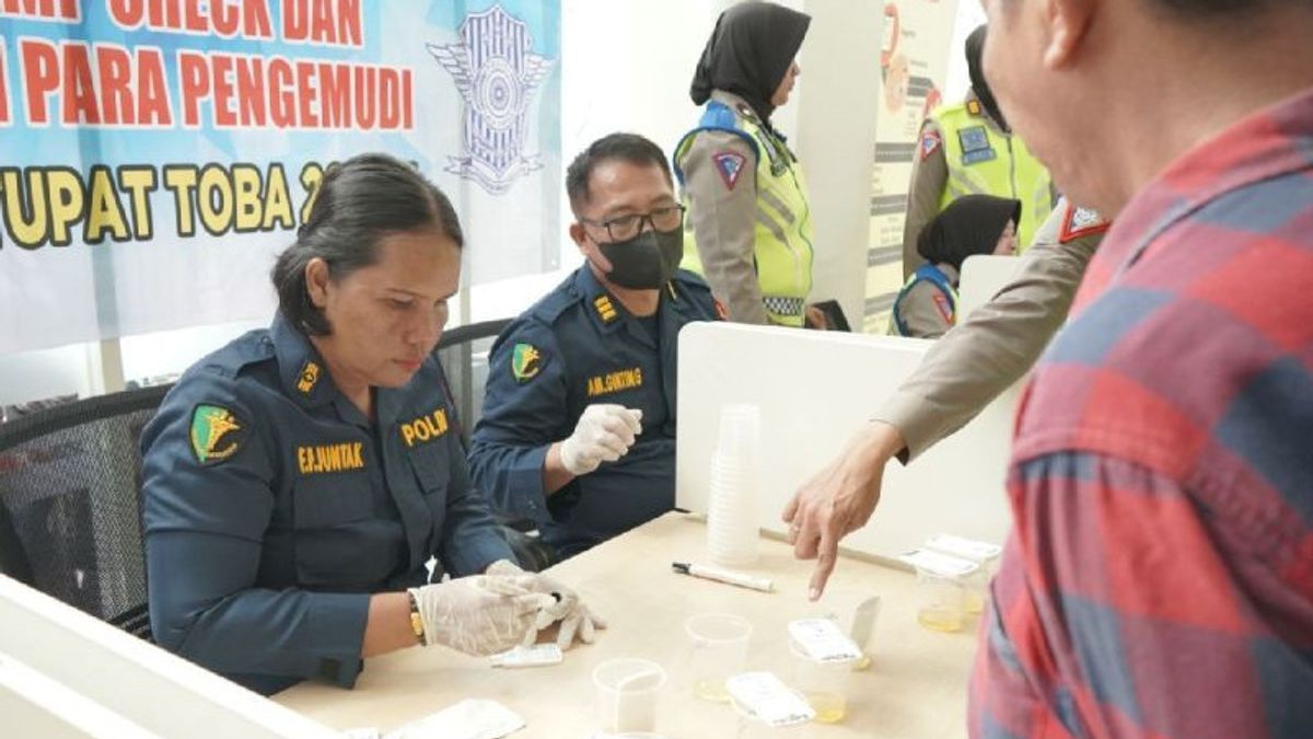 Police Find The Driver Of The 2024 Eid Homecoming Bus Route Medan-Jambi Positive For Methamphetamine