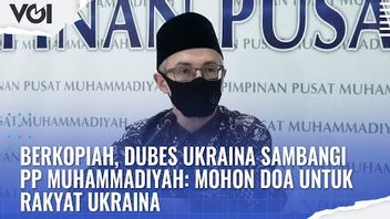 VIDEO: Berkopiah, Dubes Ukraina Sambangi PP Muhammadiyah Mohon Doa untuk Rakyat Ukraina