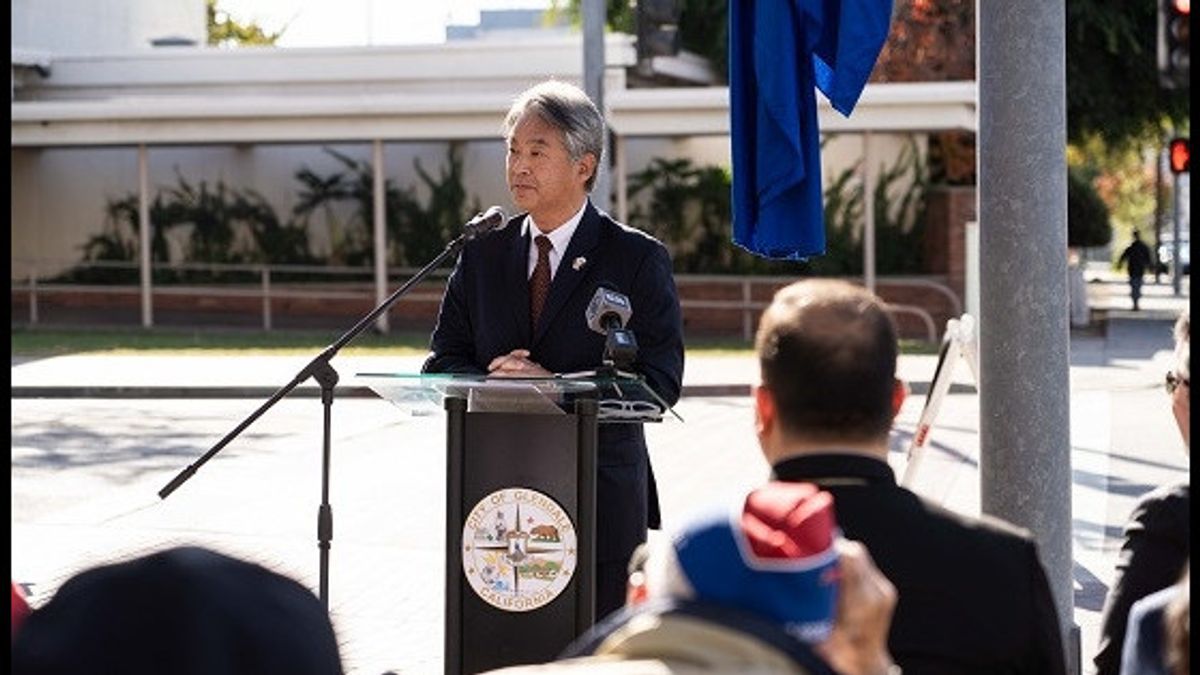 Tutupi Granat dengan Tubuhnya saat PD II, Nama Tentara AS-Jepang Ini Dijadikan <i>Memorial Square</i> di Los Angeles