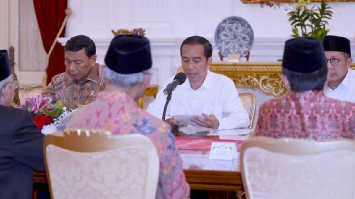 Jokowi Ajak Ulama Garde l’intégrité de la République d’Indonésie dans la mémoire d’aujourd’hui, 1er novembre 2016