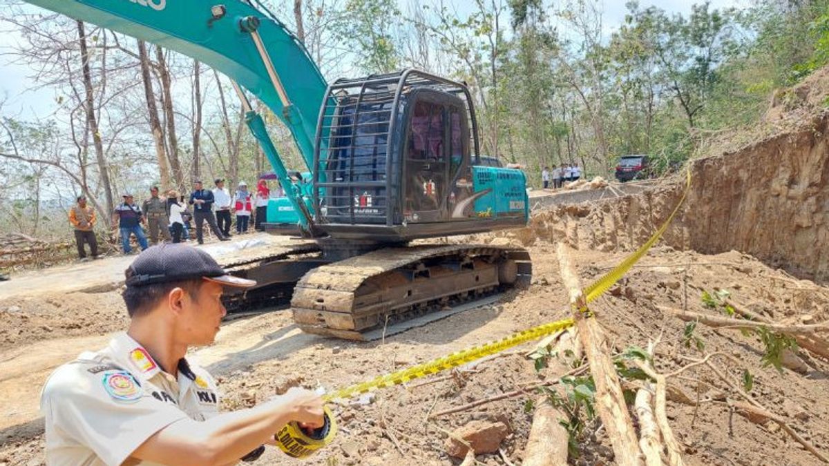 Sleman Regency Government Closes Illegal Mining In Prambanan