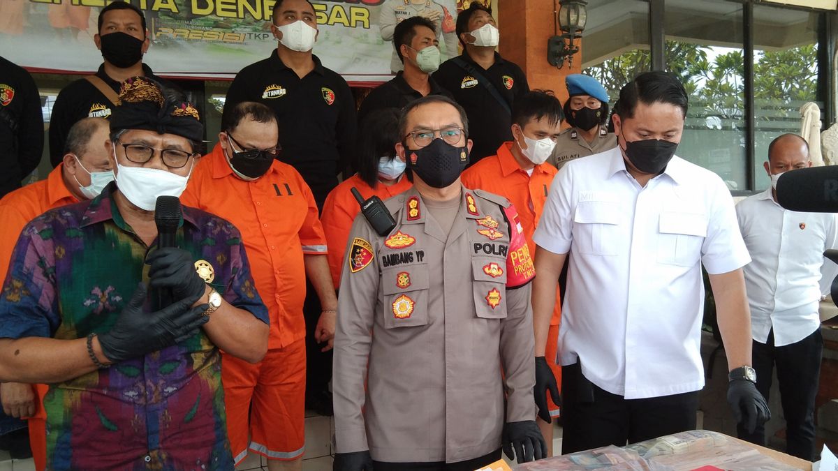 Beraksi di 17 Lokasi, Komplotan Penipu Modus Gendam yang Raup Uang Miliaran Ditangkap di Denpasar