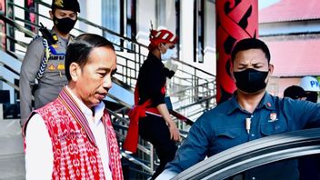 曾经不舒服被Paspampres护送，Jokowi：这是什么？随处可见
