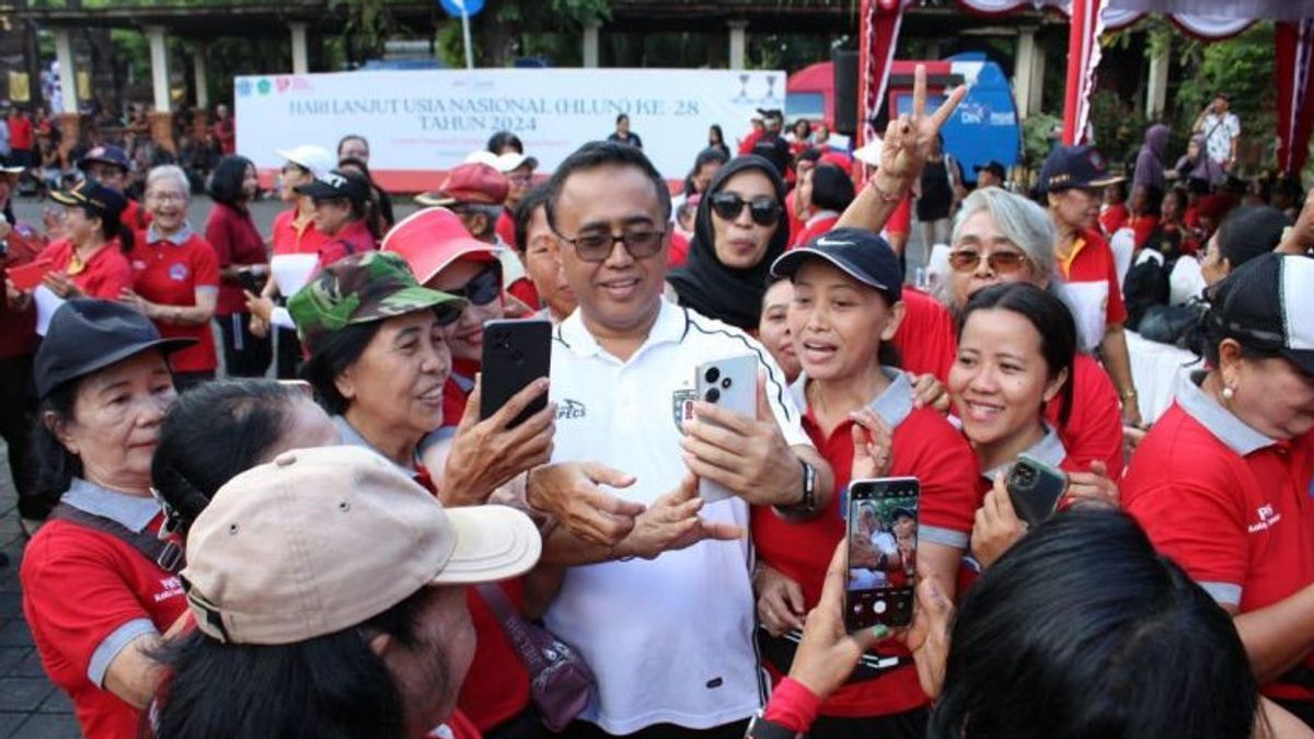 Les personnes âgées à Denpasar célèbrent une Journée nationale de suivi 2024