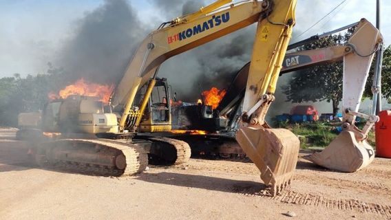 帕卢警方已获得纵火和摧毁矿业公司办公室的肇事者的姓名
