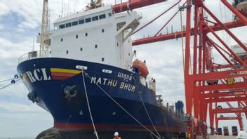 フィーダー船MVマトゥ・プムが96日間の開催後にセーリングに戻る