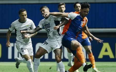 Liga Champions Asia 2: Gol Menit Akhir Bawa Persib Imbangi Port FC 2-2