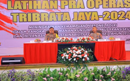 Polri Gelar Pra-operasi Pengamanan Kunjungan Paus Fransiskus dan ISF, Bahas Objek Vital Hingga Terorisme