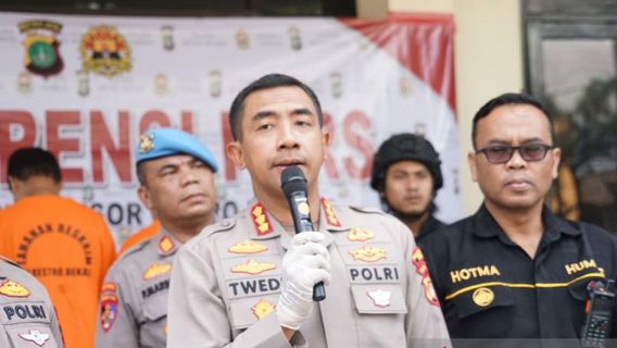 5 Times In Action, The Perpetrator Of The Theft Of The ATM Block Mode In Bekasi Claims To Have Pocketed Rp500 Thousand