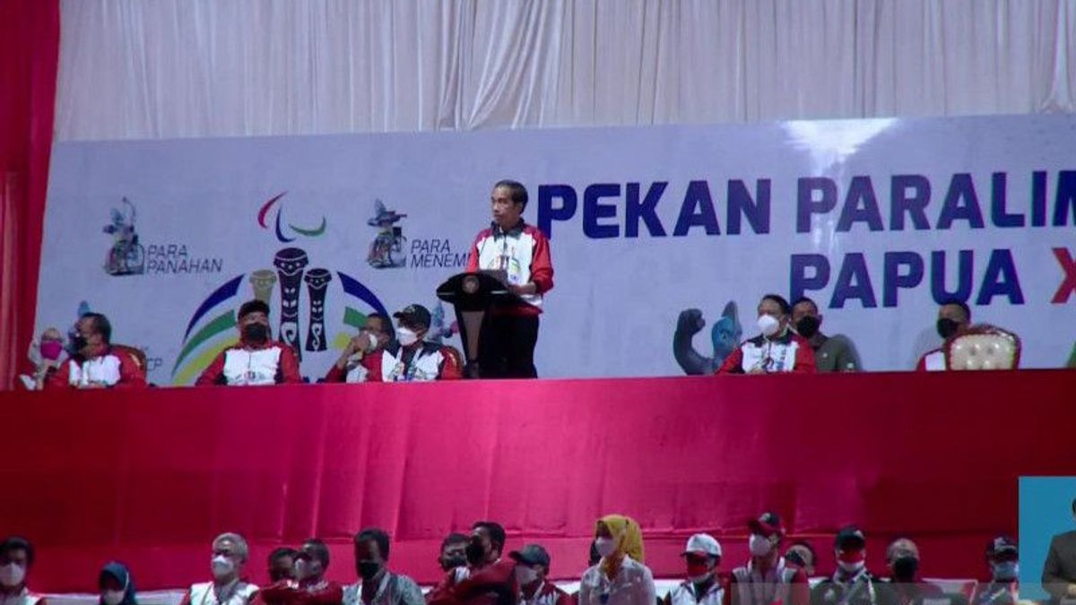 Closes Peparnas XVI Papua, President Jokowi: People Can, People Are Great