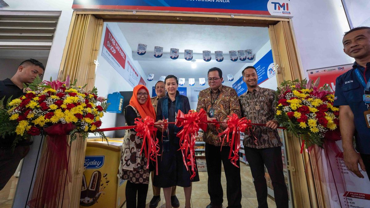 Bank Jakarta-Indogrosir Dirikan Difabel Shop di Jaktim 