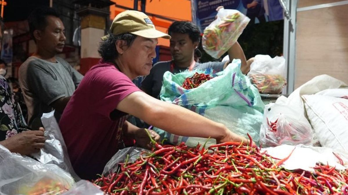 市场运营标题,中爪哇省政府为社区提供辣椒价格补贴