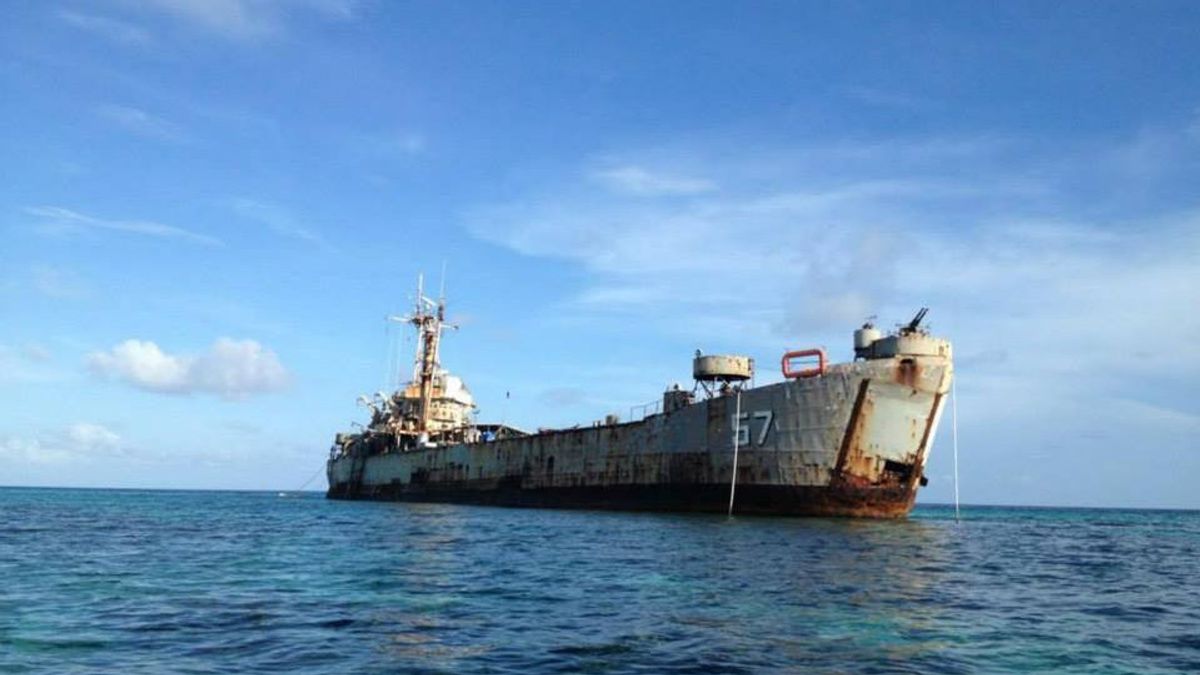 Tolak Permintaan China Pindahkan Kapal Perang dari Laut China Selatan, Menhan Filipina: Sudah Ada dari 1999