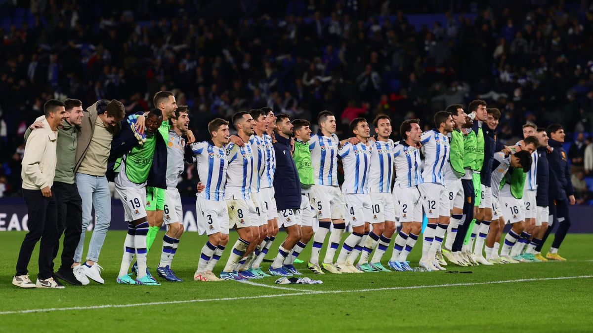 Real Sociedad Qualified For The Round Of 16 Of The Champions League Through A 3-1 Win Over Benfica