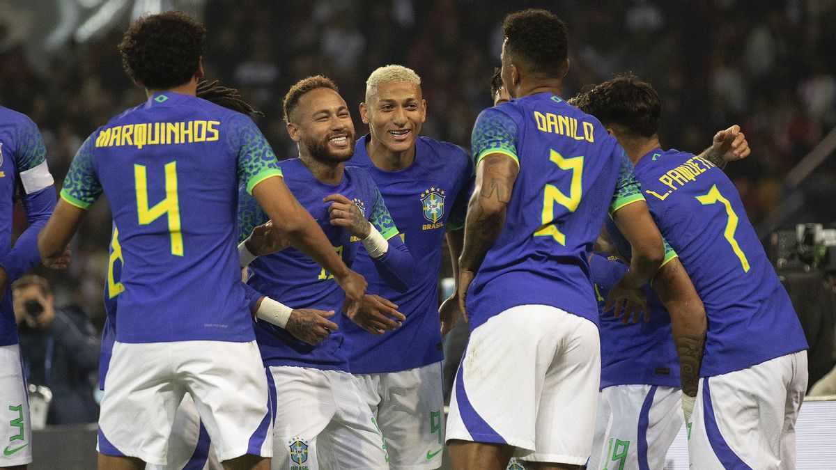 Brazil Establishs Positions At The Peak Of FIFA Ranking