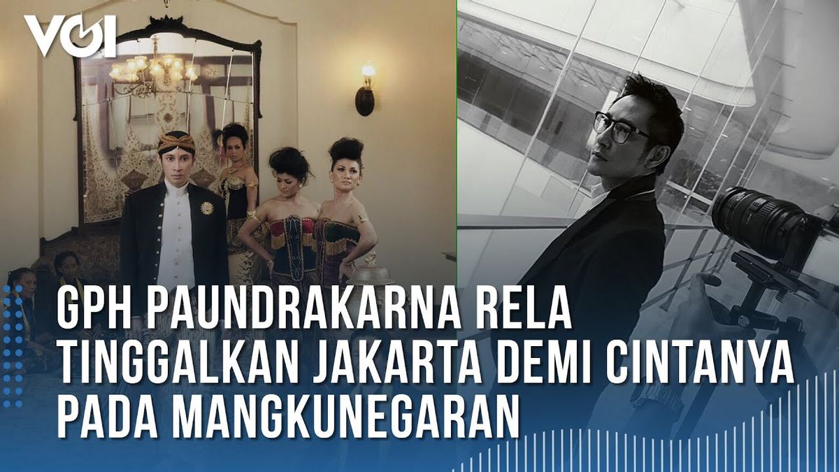 VIDEO: GPH Paundrakarna Willing To Leave Jakarta For His Love For Mangkunegaran