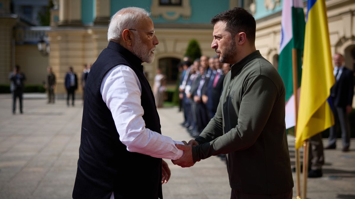 President Zelensky Supports India to Host Second Peace Summit on Ukraine Conflict