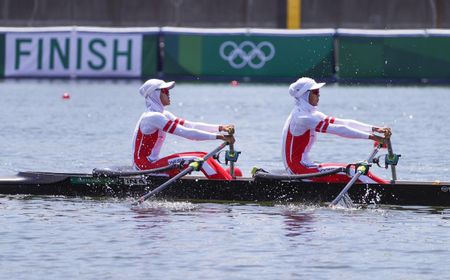 Finis di Posisi Buncit, Pedayung Mutiara/Melani Gagal ke Semifinal Olimpiade Tokyo